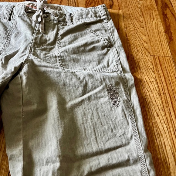 J. Crew Tan Straight Leg Pants Cotton Blend - Picture 9 of 11